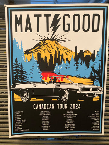 CANADA TOUR 2024 PATREON POSTER