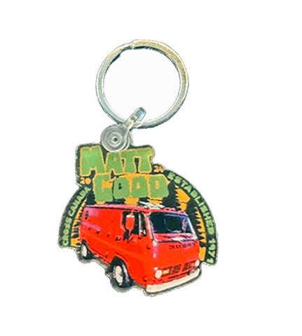 VINYL RUBBER VAN KEYCHAIN